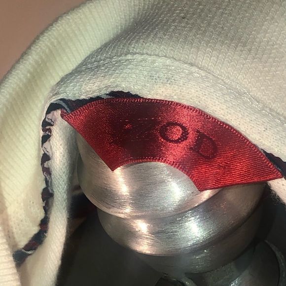 IZOD RN36543 Short Sleeve Striped Polo Golf Shirt - Picture 5 of 7